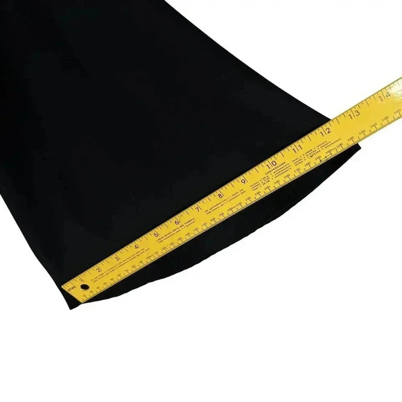 Halogen Womens M Bell Sleeve Black Dress Bow Back Minimalist Fairy & Whimsigoth - Picture 9 of 15